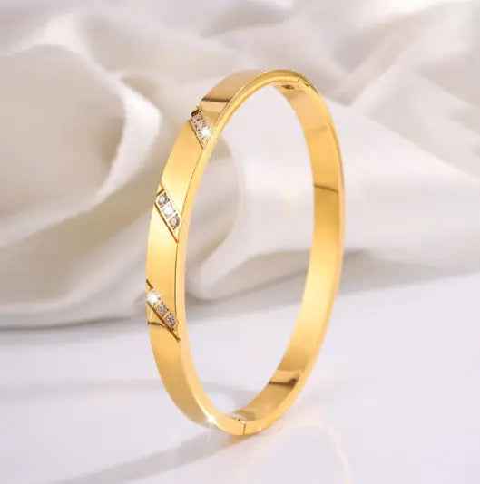 Light Luxury Stainless Steel Bracelet For Girls High Sense - Norellé