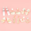 Fashion Exaggerated Irregular Earrings Simple Geometric Female Vintage Earrings - Norellé