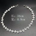 Light Luxury, High-end, Detachable Sparkling Diamond Collar Necklace - Norellé