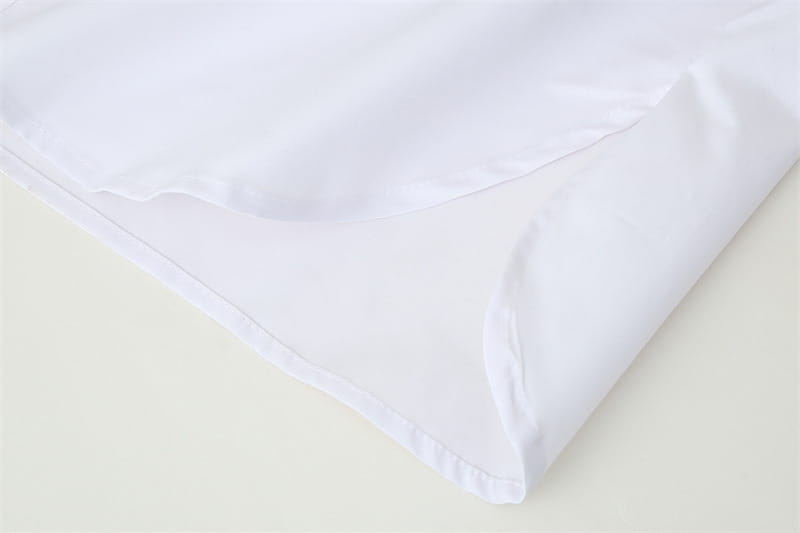 Pure Color Tied Large Profile Long Sleeve Shirt