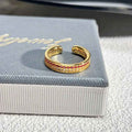 French Rose Zircon Light Luxury High-grade Ring - Norellé