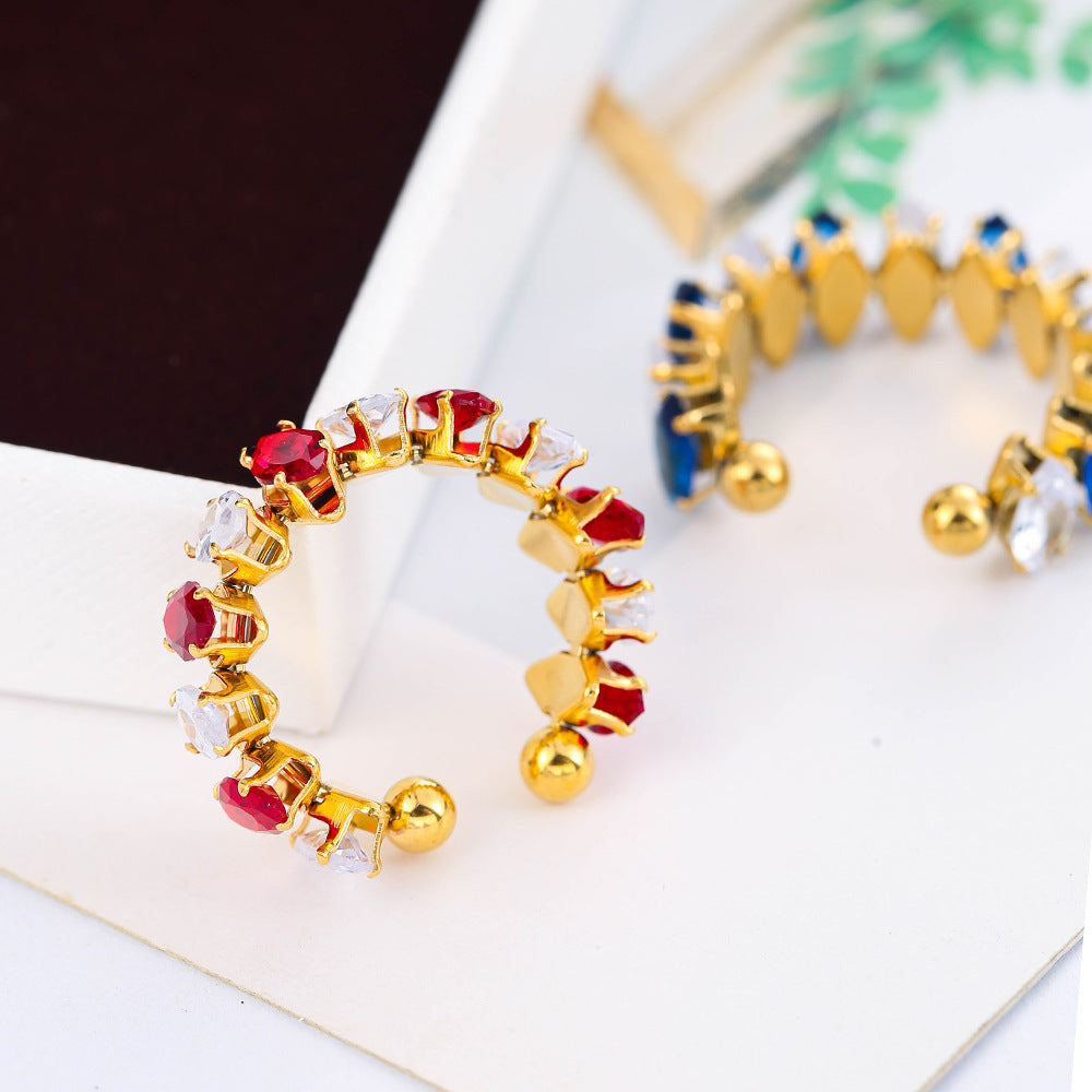 Color Zircon Ins Fashion Ring For Women - Norellé