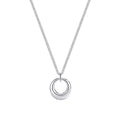 Women's Geometric Circle Necklace Simple Clavicle Chain Versatile - Norellé