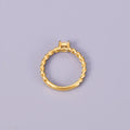J117 Mixed Batch Chain Style Square Zircon Ring - Norellé