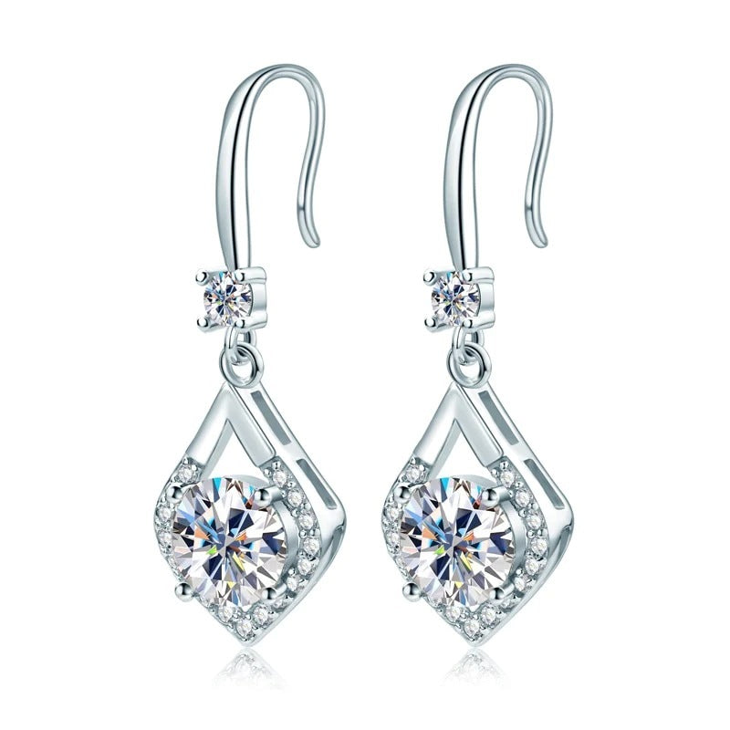 Earrings Fashion Shiny Zircon - Norellé