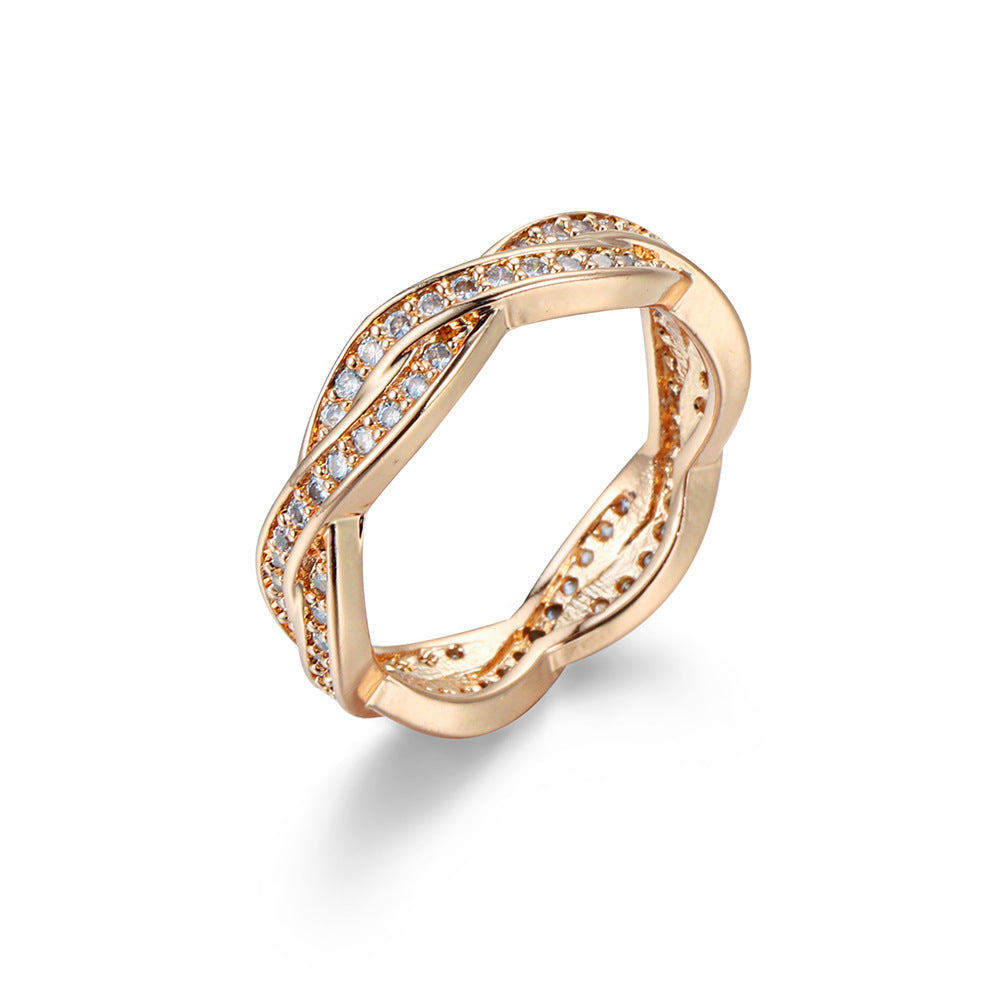 Women's Simple Personality Gold-plated Ring - Norellé