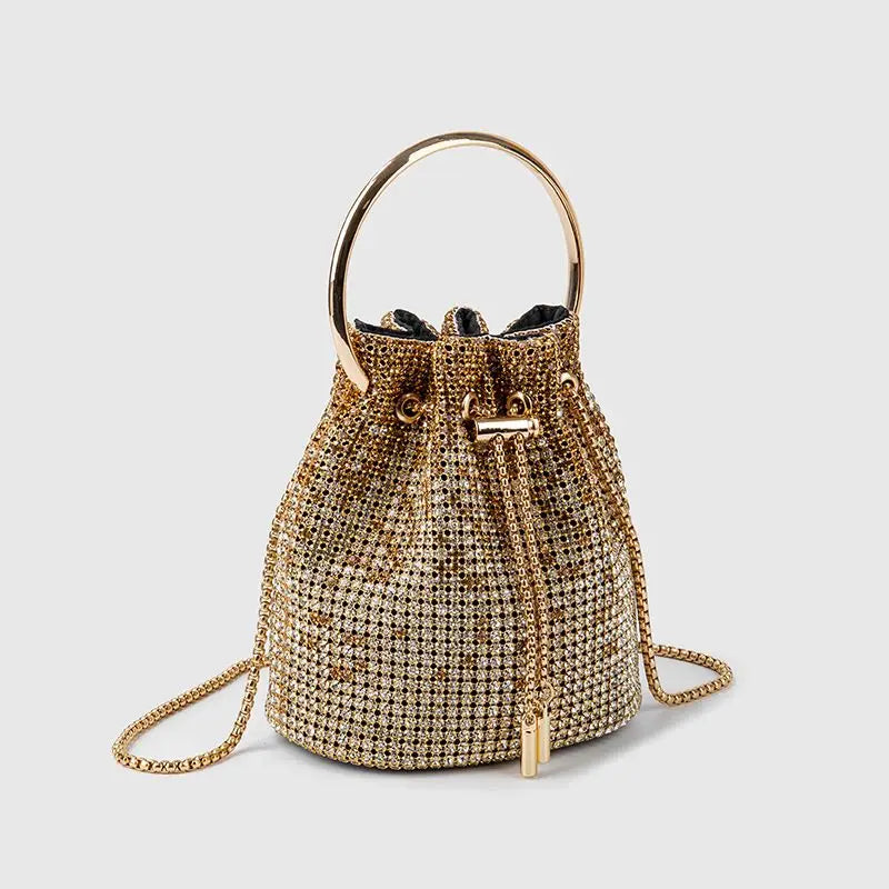 Diamond Bucket Bag for Women