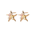 Diamond Butterfly Titanium Steel Ear Clip Women’s Light Luxury Accessories - E4220G - electronic accessories