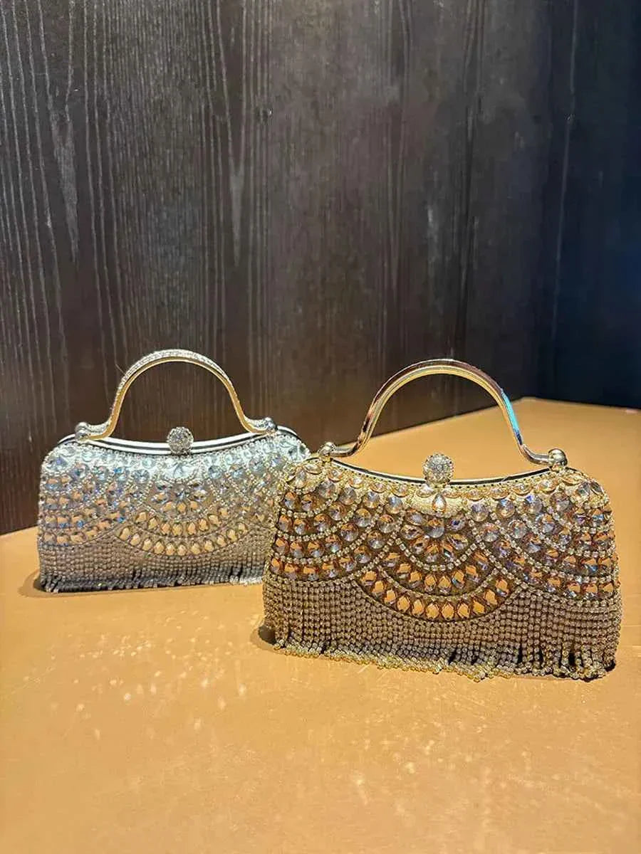 Diamond Evening Clutch Bag