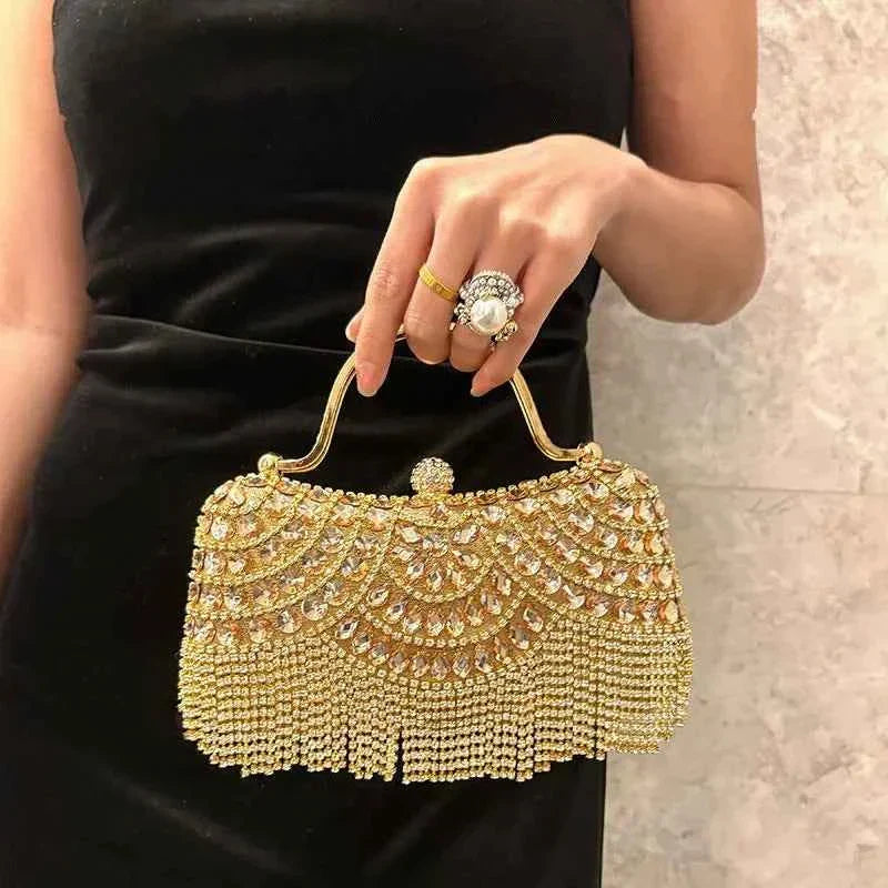 Diamond Evening Clutch Bag