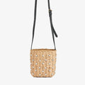 Diamond Woven Straw Bag Summer Travel Beach Bags for Women - 1