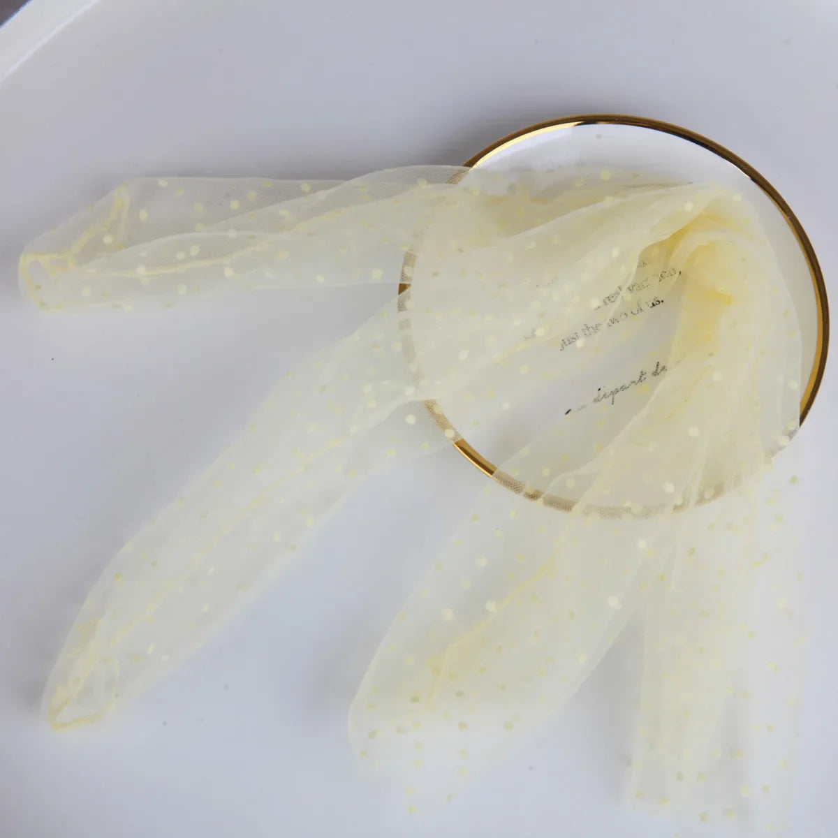 Dot Lace Socks Women Transparent Mesh Ankle - yellow / One size