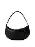 Dumpling Crescent Armpit Bag for Women - Black