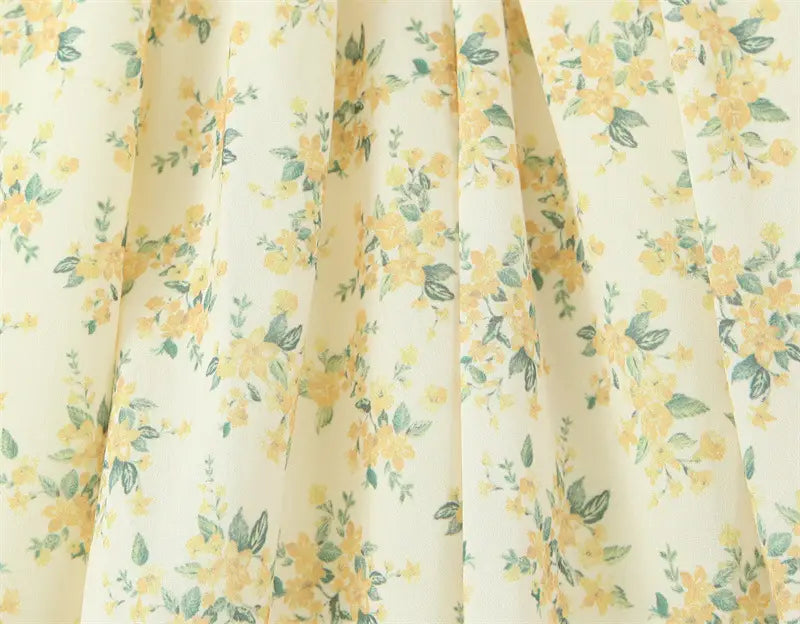 Pastoral Style Halter Backless Sexy Mini Dress Women