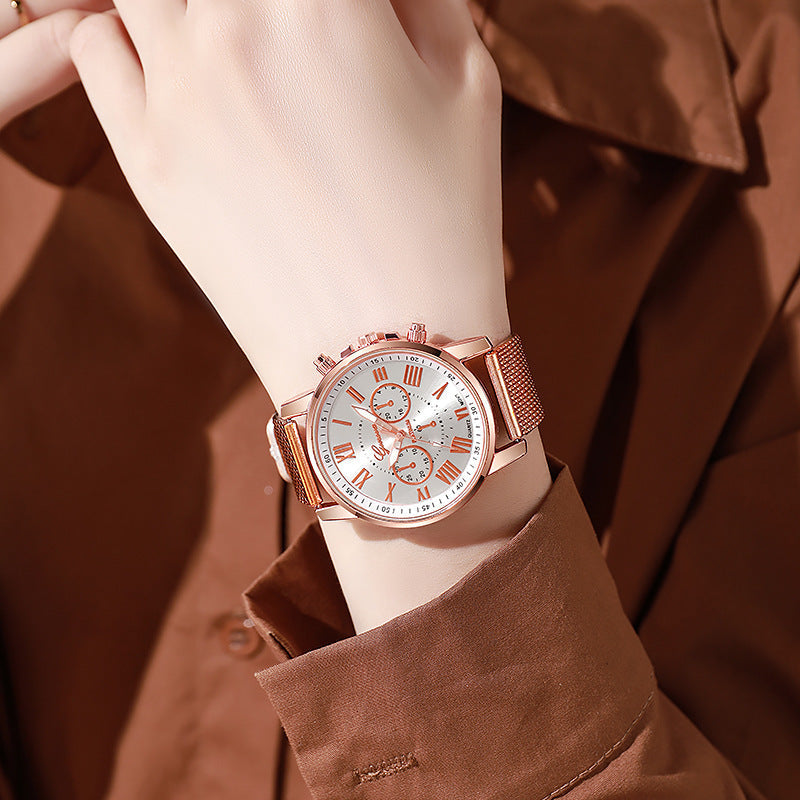 Women's Watch Fashion Simple Roman Scale - Norellé