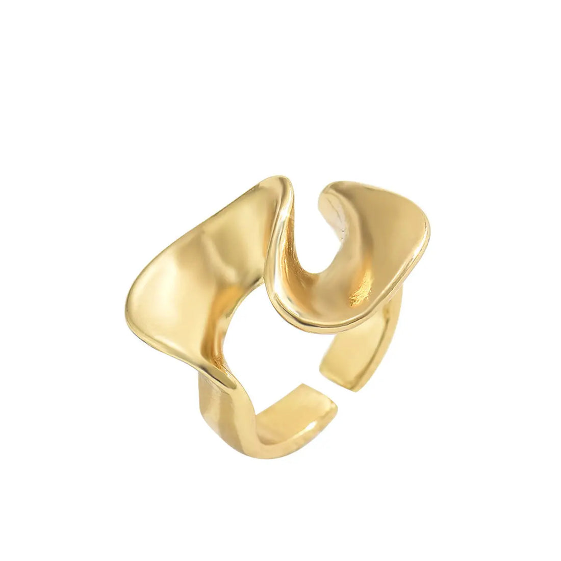 Index Finger Electroplating Adjustable All-Match Ring - Norellé