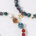 Natural Stone Twelve Constellations Bracelets Cut Hemp Stone Fashion - Norellé