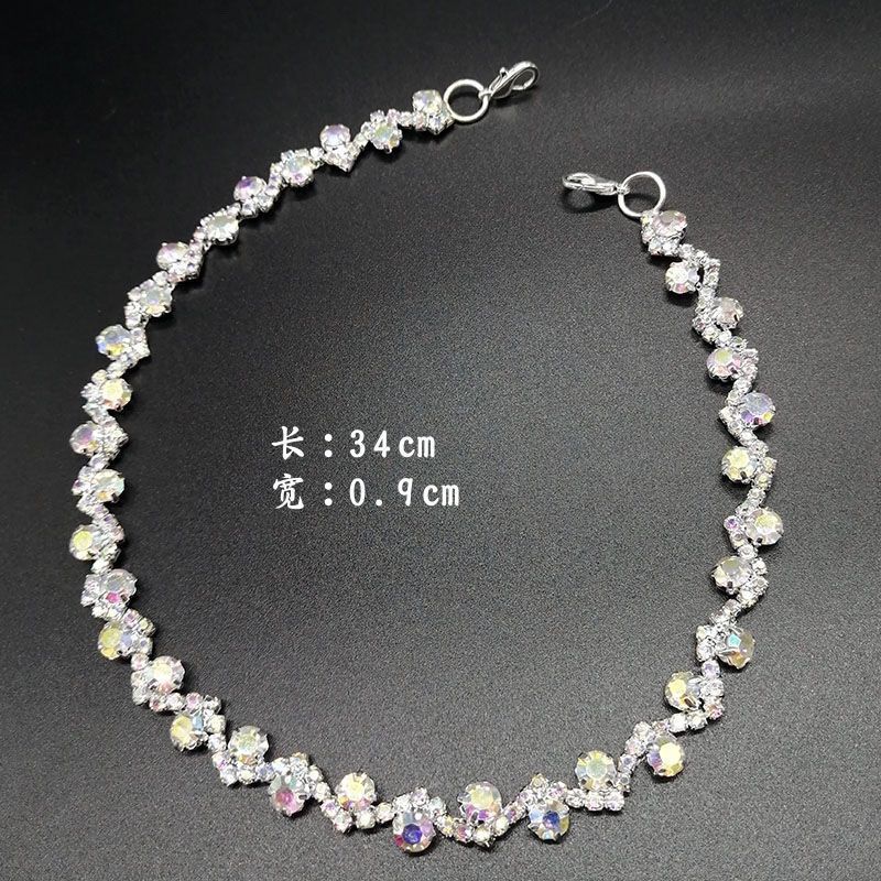 Light Luxury, High-end, Detachable Sparkling Diamond Collar Necklace - Norellé