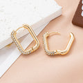 High-grade Round Ring Earrings Women - Norellé