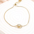 Double Ring Micro Necklace Simple Women's Fashion - Norellé