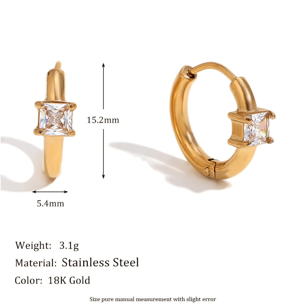 Niche Stainless Steel Ear Clip Women