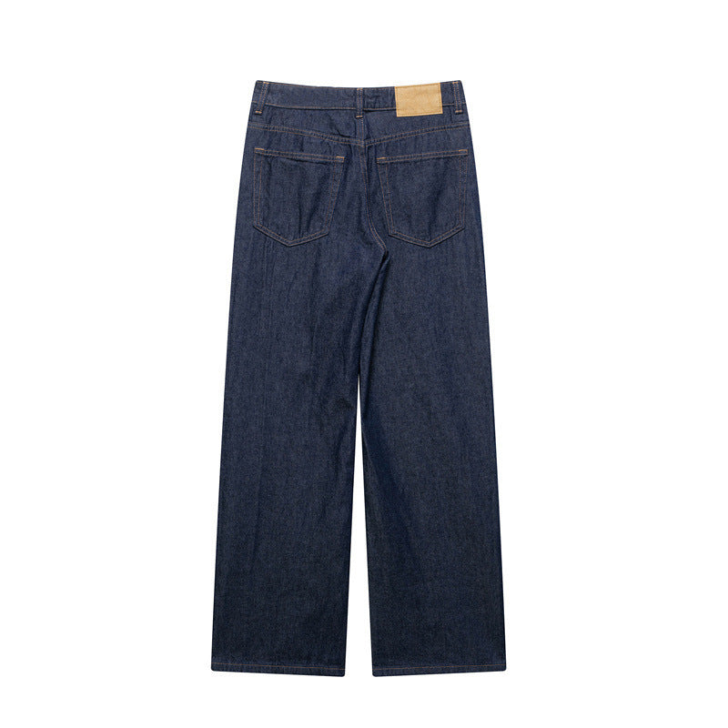 High Waist Loose Trousers Straight Wide Leg Pants - Norellé