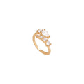 Niche High-grade Zircon Snake Ring - Norellé