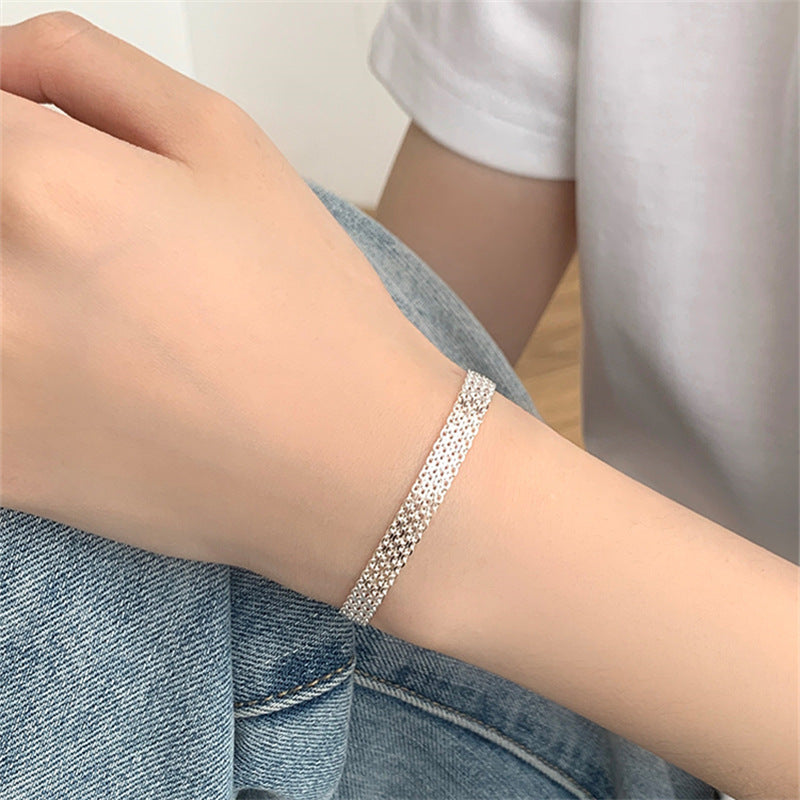Women's 925 Sterling Silver Vintage Weave Necklace - Norellé