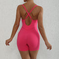 Adjustable Shoulder Strap Hollow Sports Women's Yoga Jumpsuits - Norellé