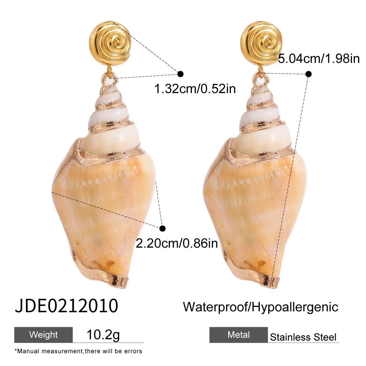 Titanium Steel Non Fading Earring Set - Norellé
