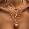 Exaggerated Face Sun Alloy Ring Suit Vacation Beach Geometric Adjustable Ring - Norellé