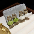Retro Style Light Luxury And Simplicity Ear Studs Water Drop - Norellé