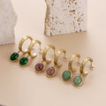 French Minority Design Titanium Steel Earrings - Norellé
