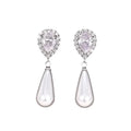 Water Drop Creative Drop Earrings Inlay - Norellé