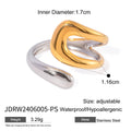Color Matching Ornament Stainless Steel Heart Necklace - Norellé