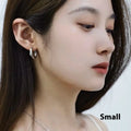 Niche Design Unique Streamer Silver Pin Earrings - Norellé