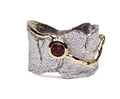 Ruby Irregular Wide Women's Ring - Norellé