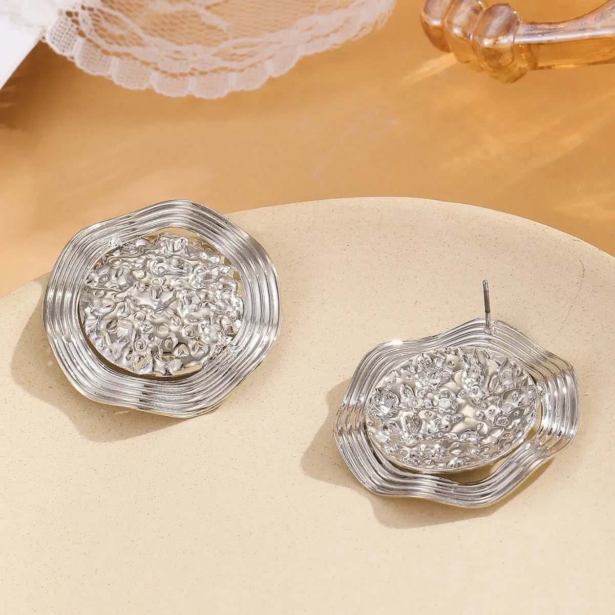 Golden Retro Easy Matching Eardrops Earrings