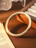 Electroplated CCB Simple Bracelet Cylindrical Three-dimensional Bracelet For Women - Norellé