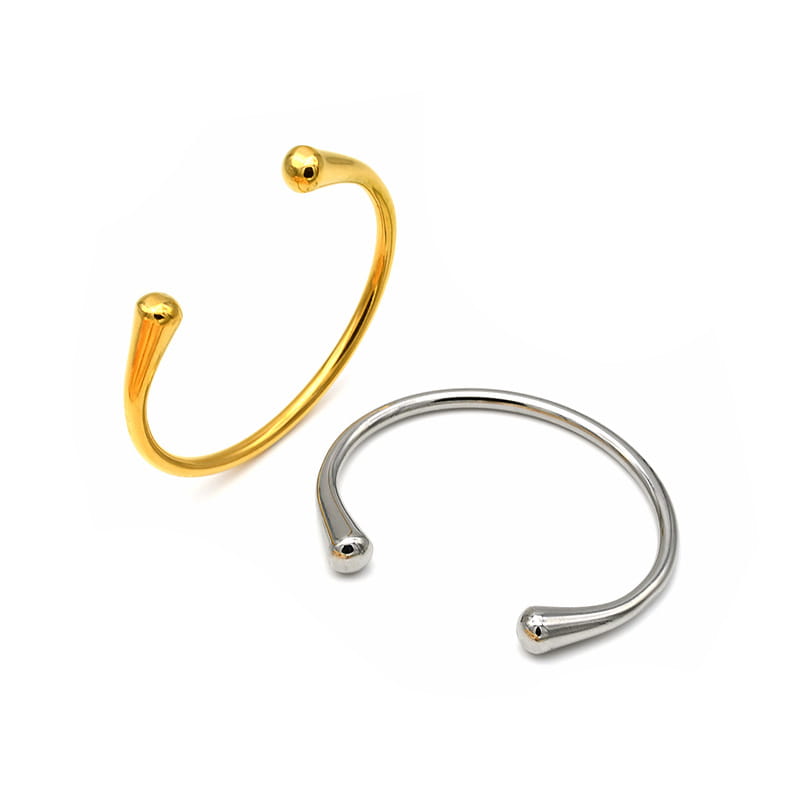 Simple Drop Shape Titanium Steel Bracelet