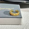 French Rose Zircon Light Luxury High-grade Ring - Norellé