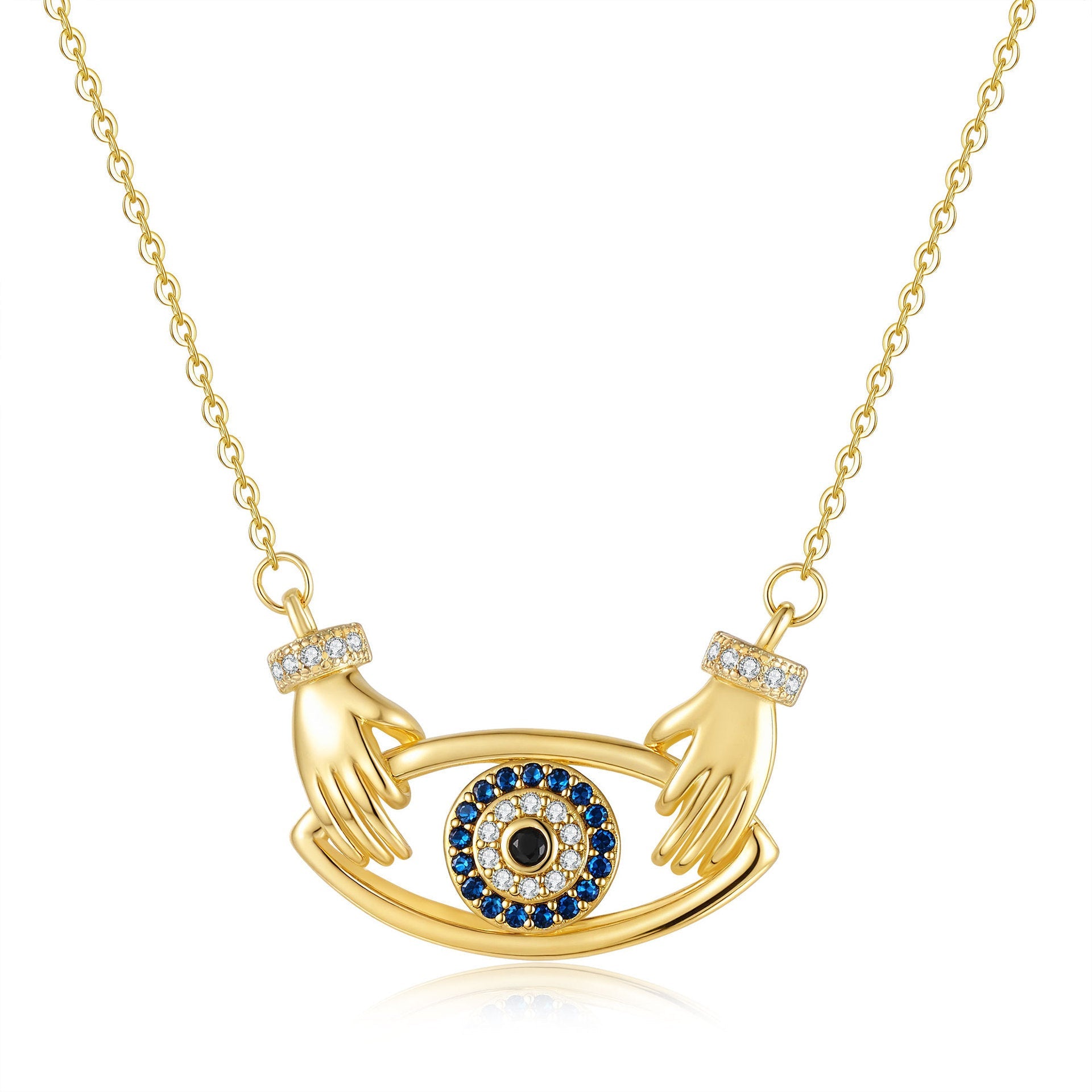 Necklace Women's Fashion Hands Hug Pendant - Norellé