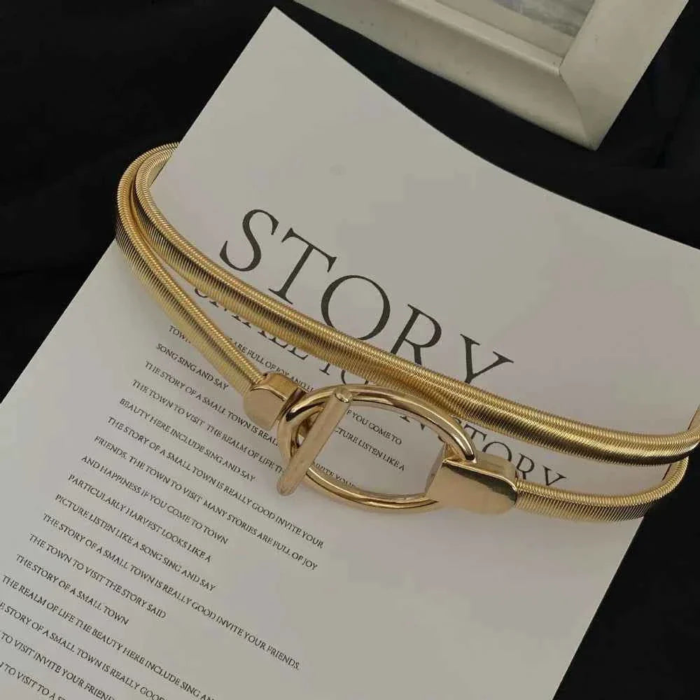 Elastic Waist Chain Belt