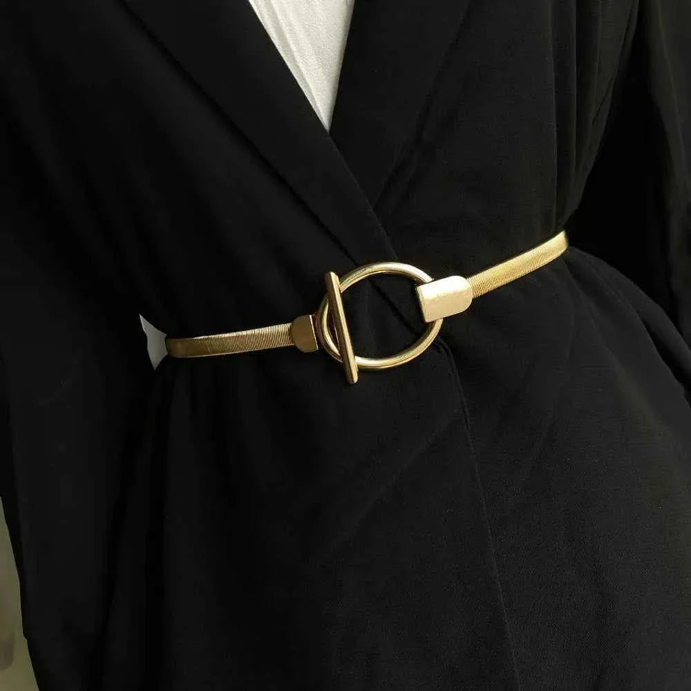 Elastic Waist Chain Belt