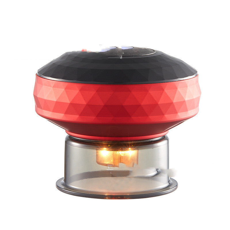 Electric Cupping Device Push-button Vacuum - Red