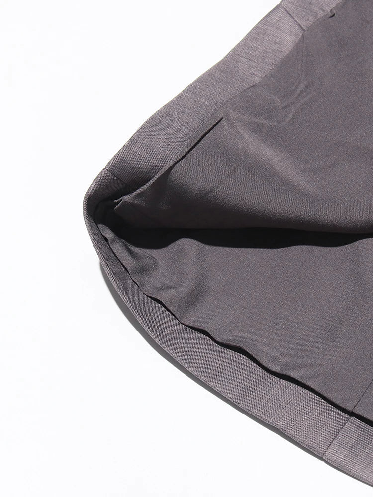 Elegant Casual Spliced Belt Blazer For Women