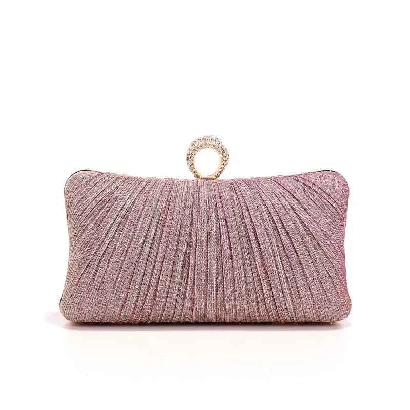 Elegant Pleated Clutch Bag