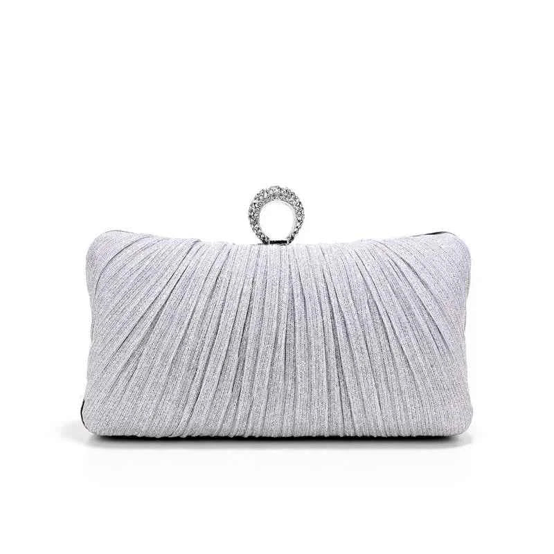 Elegant Pleated Clutch Bag
