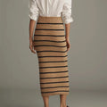 Elegant Women’s Long Knit Skirt Slim Fit