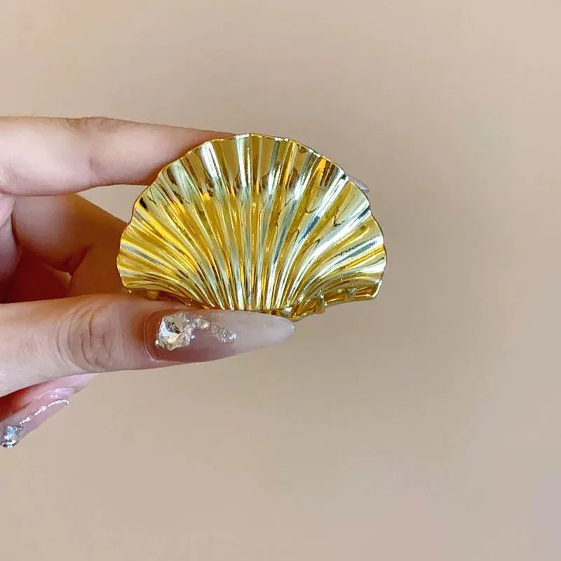 Elegant Women’s Shell Hair Clip - 5.5CM